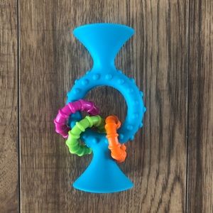 Fat brain toys pip squigz loops teal